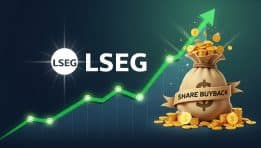 LSEG TOPS FIRST-HALF PROFIT VIEW, ANNOUNCES SHARE BUYBACK