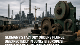 Germany’s Factory Orders Plunge Unexpectedly in June: Is Europe’s Economic Engine Losing Steam?