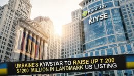 EXCLUSIVE-UKRAINE’S KYIVSTAR TO RAISE UP TO $200 MILLION IN LANDMARK US LISTING