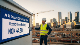 AF Gruppen Q2 2025 Profit Surges to NOK 388M as Order Backlog Hits Record NOK 44.5B