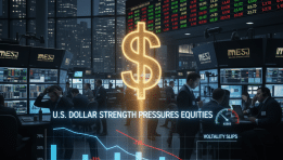 Americas Market Close: U.S. Dollar Strength Pressures Equities as Volatility Slips