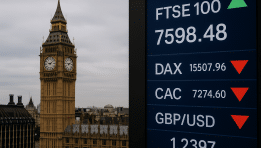 European Markets End Mixed as FTSE 100 Outperforms; Pound Weakens Amid Economic Uncertainty
