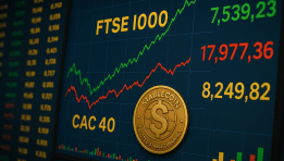 European Markets Close Mixed as FTSE 100 Leads Gains; DAX Declines Amid Economic Concerns