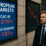 SKN – European Stocks Slip as Economic Worries Weigh; CAC 40 and MSCI Europe Lead Declines