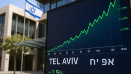 SKN | Tel Aviv Market Edges Higher as TA-90 Leads Gains and Bonds Extend Stability