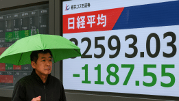 Asian Markets Slide Sharply as Regional Selloff Deepens Across Major Indices