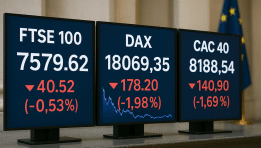 SKN | European Markets Close Lower Amid Broad-Based Selling Pressure