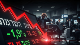 SKN | Israeli Markets Slide as Major Indices Drop Nearly 2% Amid Broad-Based Selling