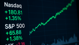 SKN | US Stock Markets Gain as Nasdaq and S&P 500 Climb, VIX Plummets