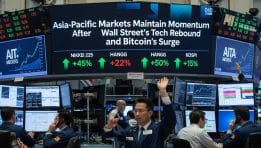 SKN | Can Asia-Pacific Markets Maintain Momentum After Wall Street’s Tech Rebound and Bitcoin’s Surge?