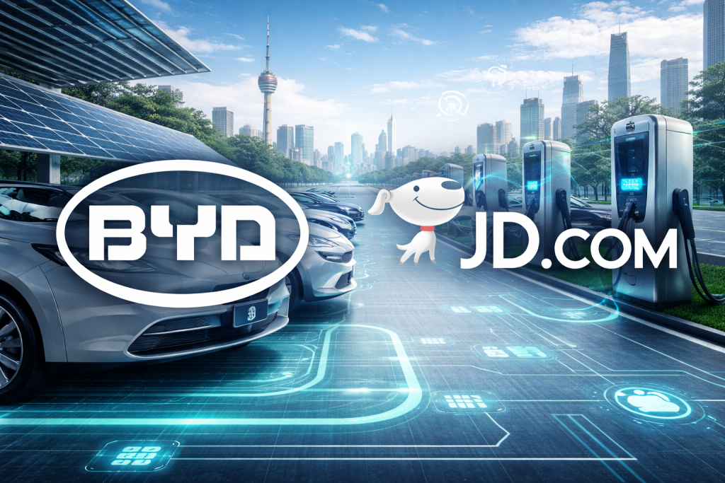 SKN | BYD and JD.com Join Forces to Build China’s Next-Generation EV Charging Network