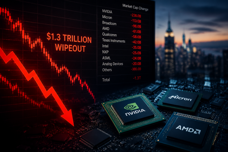 SKN | System Warning from the Chip Market: What Does the $1.3 Trillion Wipeout Signal for the S&P 500?