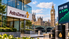 SKN | FTSE 100 Rises as AstraZeneca Boosts Healthcare Stocks Amid Rate and Oil Pressure