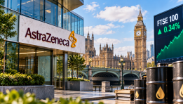 SKN | FTSE 100 Rises as AstraZeneca Boosts Healthcare Stocks Amid Rate and Oil Pressure