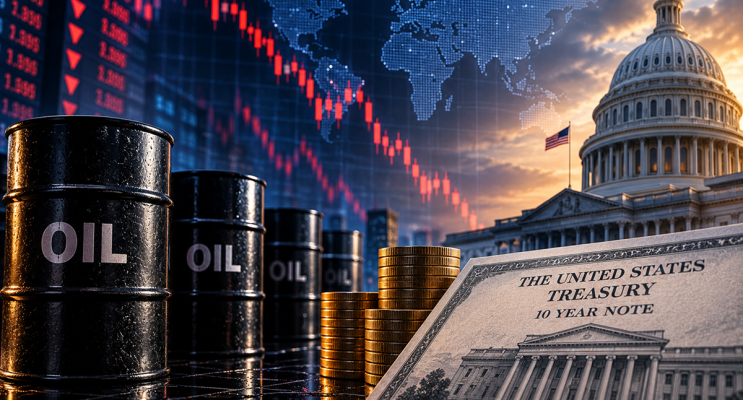 SKN | Global Stocks Fall as Rising Oil Prices and 5% Treasury Yields Pressure Markets