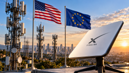 SKN | Telecom Stocks Slide as SpaceX Spectrum Deal Raises New Competitive Threat