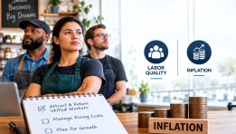 SKN | Labor Quality Tops U.S. Small-Business Concerns for Third Straight Month as Inflation Remains a Challenge